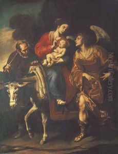 The Flight into Egypt by Giuseppe Marullo
