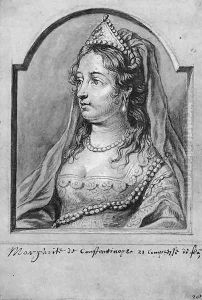 Portrait of Marguerite of Constantinople, Countess of Flanders