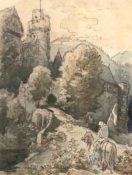 Returning to the castle - view 1