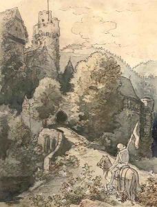 Returning to the castle by Victor Paul Mohn