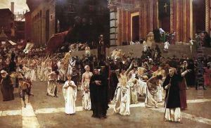 The Flagellants by Carl von Marr