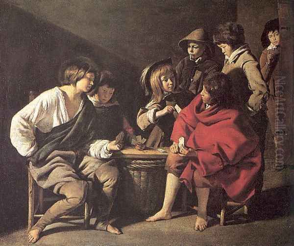 The Young Card Players 1650 - view 1