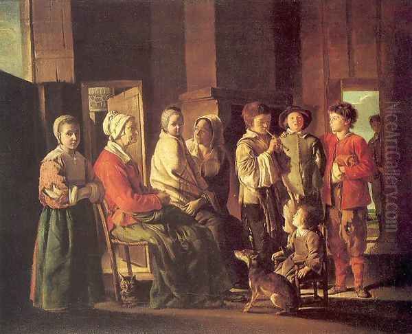 A Visit to Grandmother 1640s - view 1