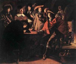 Smokers in an Interior by Le Nain Brothers