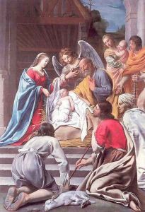 The Adoration of the Shepherds by Le Nain Brothers
