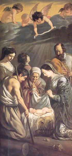 The Adoration of the Shepherds 1630-32 - view 1