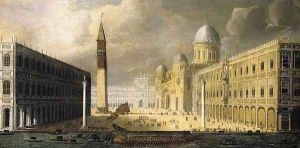 A View of Venice by Francois de Nome (Monsu, Desiderio)