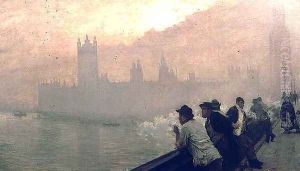 Westminster, 1878 by Giuseppe de Nittis