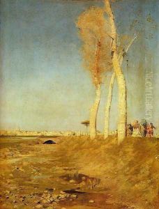 I Pioppi by Giuseppe de Nittis