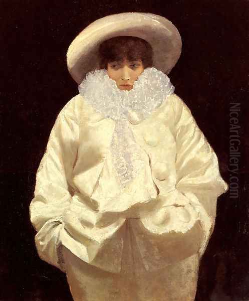 Sarah Bernhardt as Pierrot - view 1