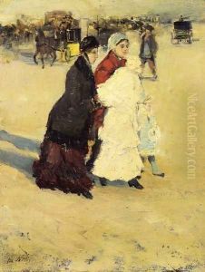 The Nannys by Giuseppe de Nittis