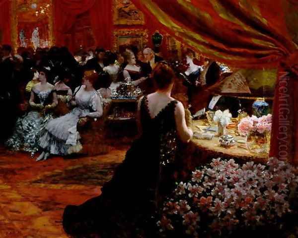 The Salon of Princess Mathilde (1820-1904) 1883 - view 1