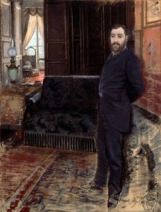 Self-portrait by Giuseppe de Nittis