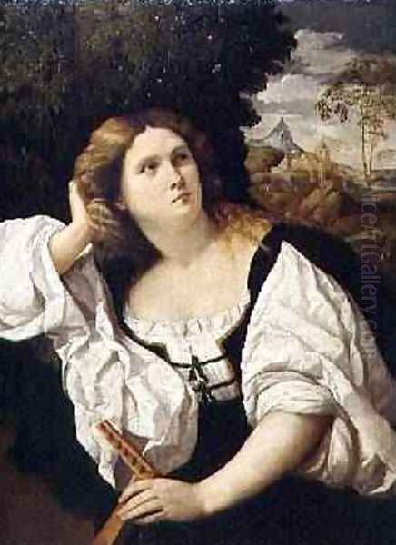 Lady with a Lute, c.1520-25 - view 1