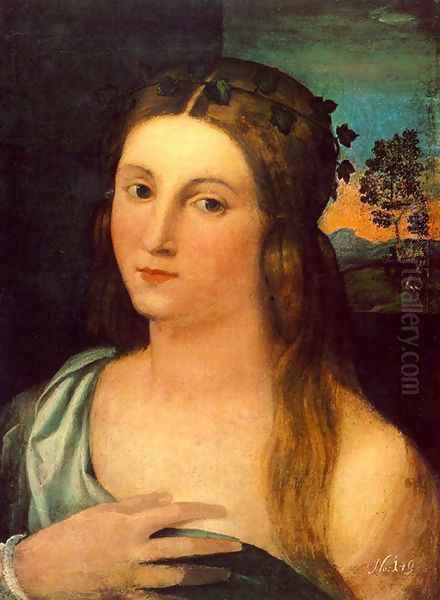 Portrait of a Young Woman - view 1