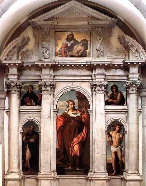 Polyptych of St Barbara - view 1