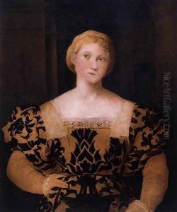 Portrait of Paola Priuli by Palma Vecchio (Jacopo Negretti)