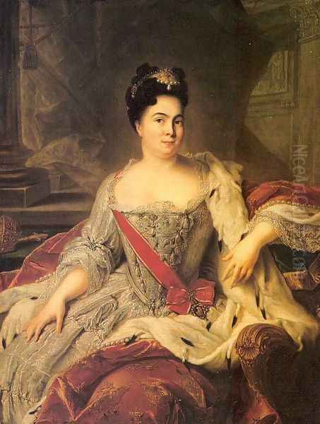 Catherine I 1717 - view 1