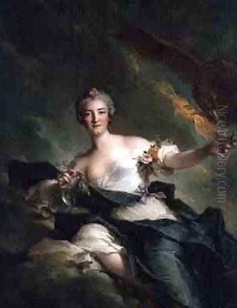 A Portrait of Anne Josephe Bonnnier de la Mossau 1718-87 Duchess of Chaulnes - view 1
