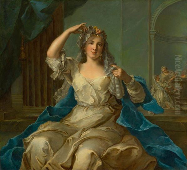 Portrait of a Lady as a Vestal Virgin - view 1