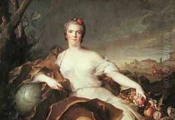 Madame LouiseElisabeth de France 1727-59 Duchess of Parma Symbolising Earth 1750 - view 1