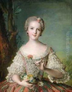 Portrait of Madame Louise de France 1737-87 at Fontevrault 1748 2