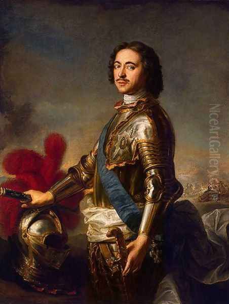 Portrait of Peter I - view 1
