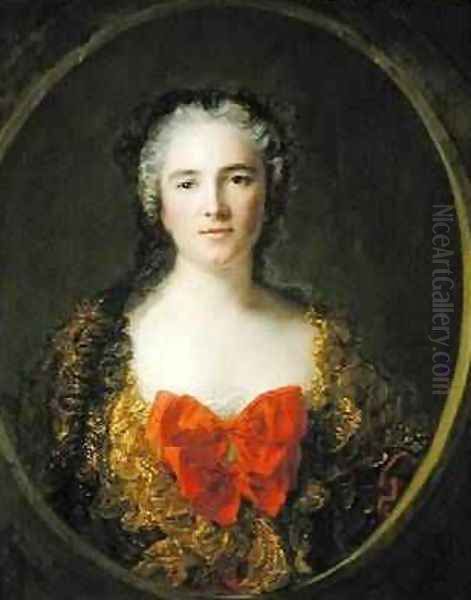 Portrait presumed to be LouiseElisabeth de La Chastre Marquise de DreuxBreze 1749 - view 1