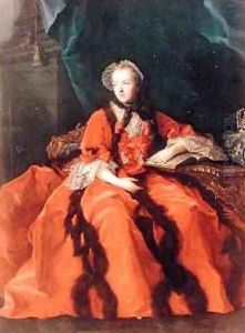 Portrait of Maria Leszczynska 1703-68 1762 by Jean-Marc Nattier