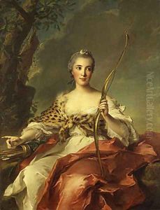 Madame de Maison Rouge as Diana 1756