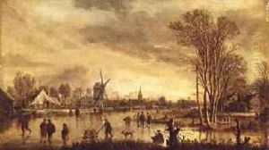 A River in Winter 2