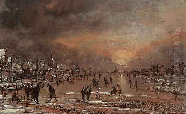 Sports on a Frozen River 2 - view 1