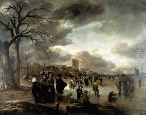 Skaters on the river