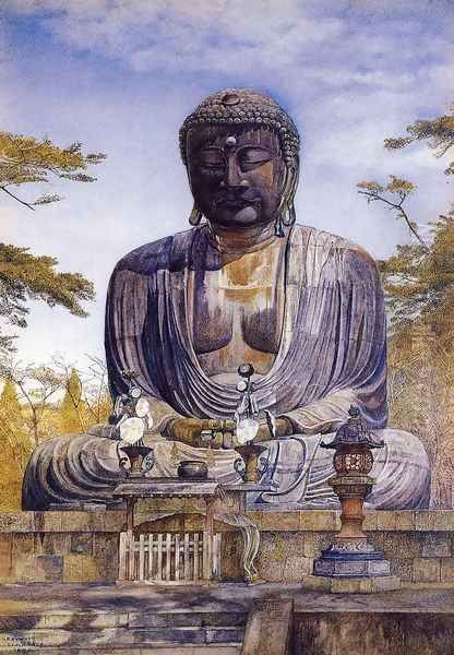 Daibutsu at Kamakura, Japan - view 1