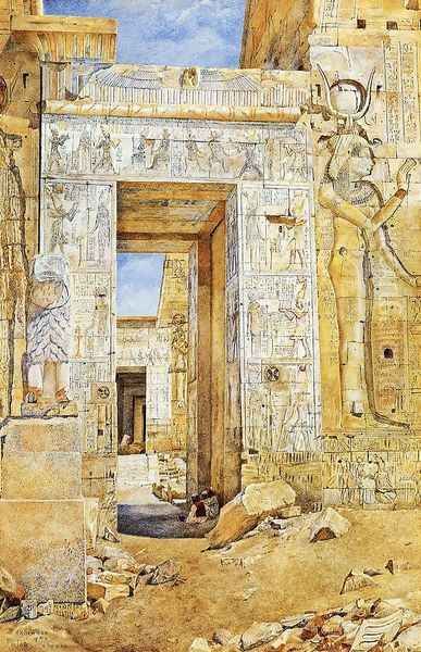 Portal of Nectanebus, Philae - view 1