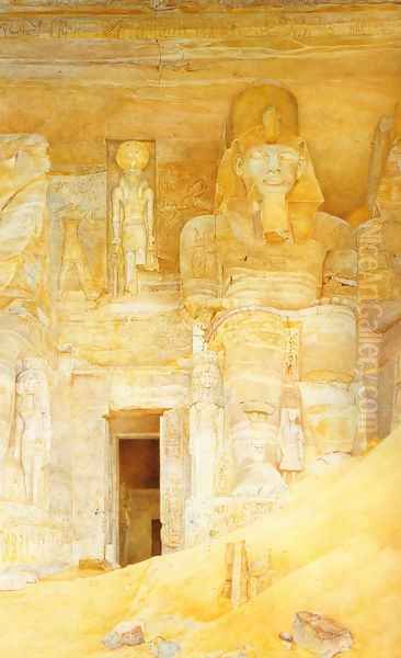 The Temple Door at Abu Simbel - view 1