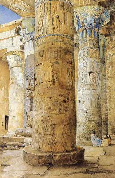 Hall of Columns, Philae - view 1