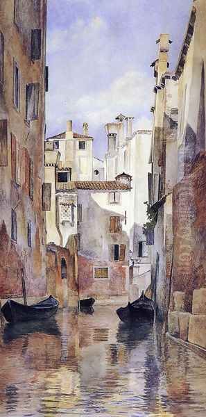 Venetian Canal Scene - view 1