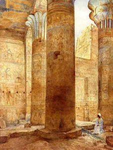 Temple of Philae, Nubia by Henry Roderick Newman