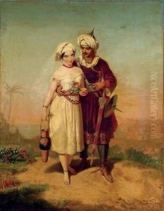 The Courtship by Charles Christian Nahl
