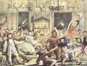 Twelfth Night Tudor Revels by Joseph Nash