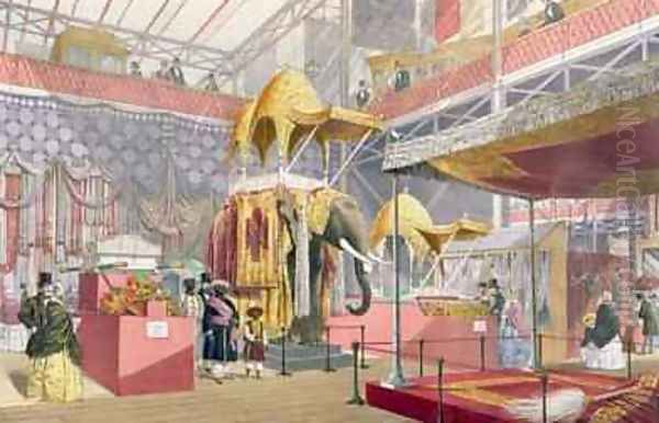 Crystal Palace the Indian Court - view 1