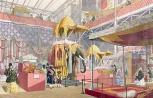 Crystal Palace the Indian Court by Joseph Nash