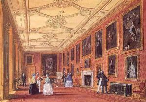 The Van Dyck Room, Windsor Castle 1846