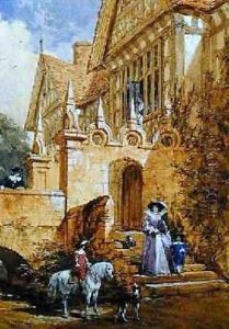 Speke Hall 2 by Joseph Nash