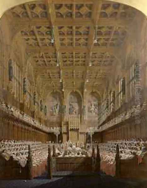 Queen Victoria in the House of Lords - view 1