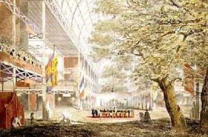Great Exhibition the closing ceremony 1851 by Joseph Nash 1809-78 4 by Joseph Nash