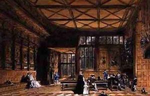 Interior of the Great Hall 1849 Interior of the Great Hall 1849