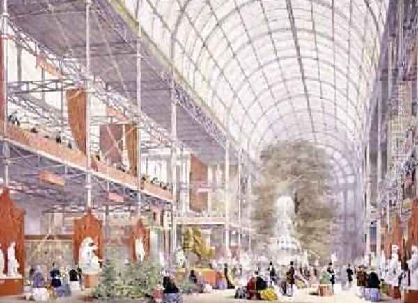 The Transept at the Great Industrial Exhibition of 1851 - view 1