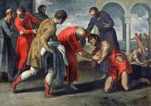 Return of the Prodigal Son by Palma Vecchio (Jacopo Negretti)